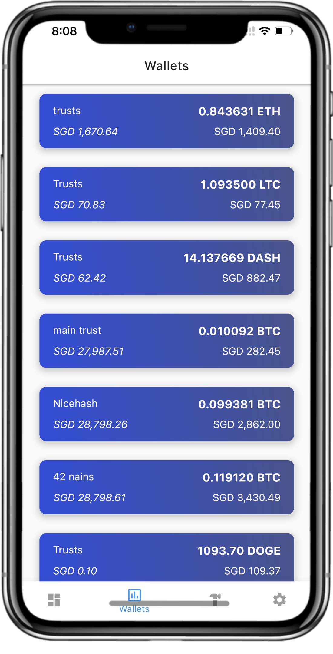 cryptos wallets